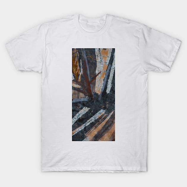 Abstract tree T-Shirt by bunlinked